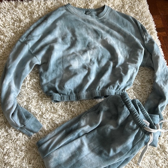 Garage Blue tie dye tracksuit - Picture 2 of 3